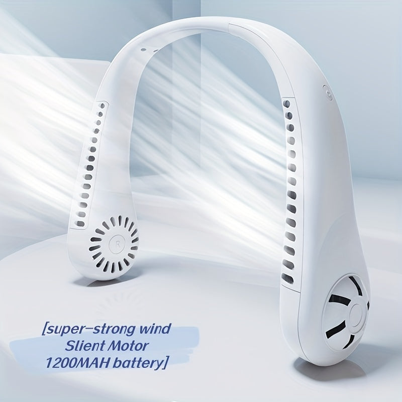 Portable neck fan
