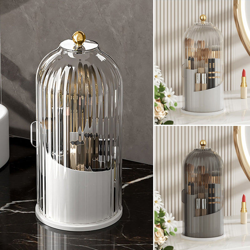 360° Rotating Makeup Brush Organizer Box | zavevo