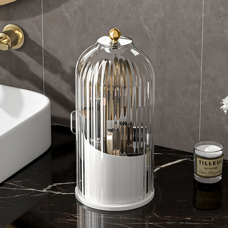 360° Rotating Makeup Brush Organizer Box | zavevo