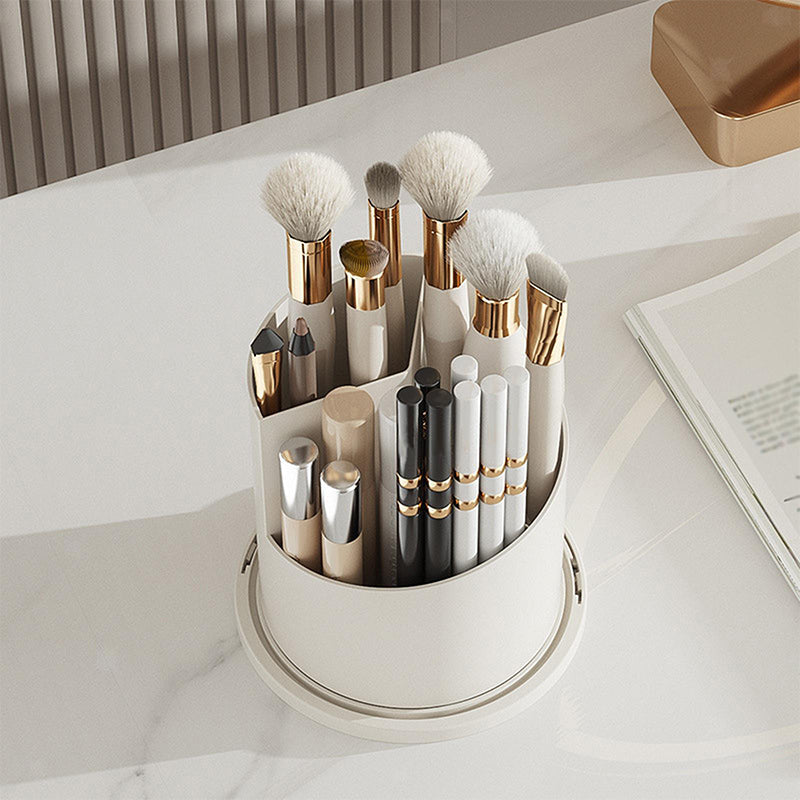 360° Rotating Makeup Brush Organizer Box | zavevo