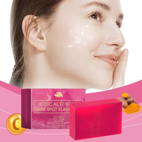 Kojic Acid Face Soap with Turmeric, Collagen & Hyaluronic Acid