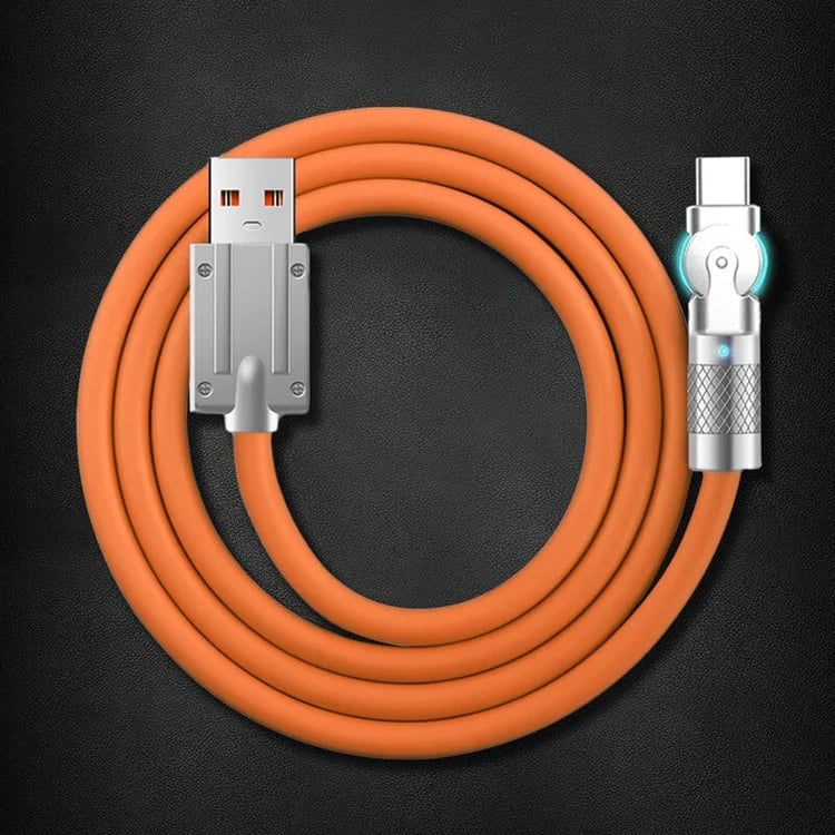 180° rotatable quick charger cable | zavevo