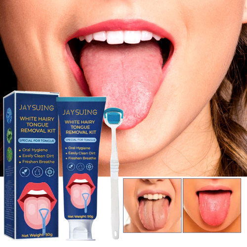 Tongue Cleaning Set with Manuka Honey