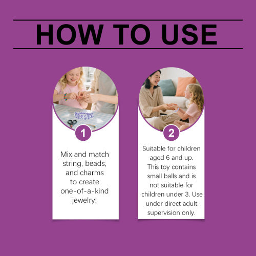 Kids' DIY Bead Bracelet Set