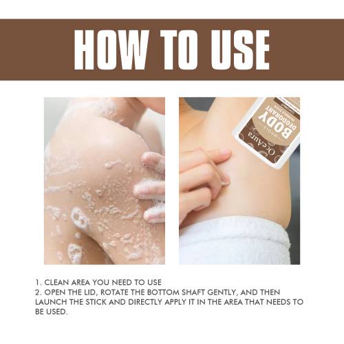 Coconut Body Deodorant Stick