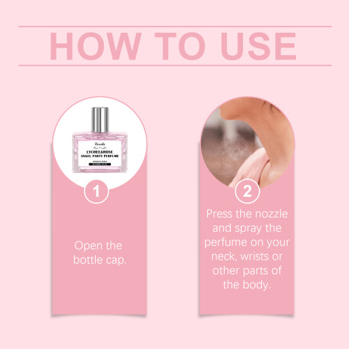 Lychee Rose Vanilla Perfume for Women