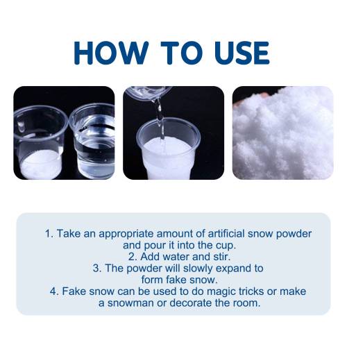 Artificial Snow Decoration