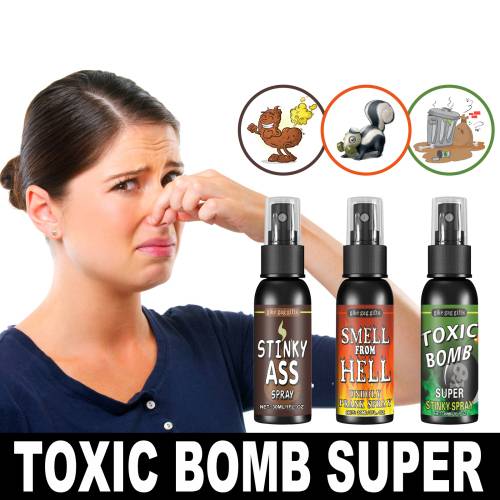 Brown Prank Stink Spray