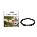 Woven PU Leather Couple Bracelet