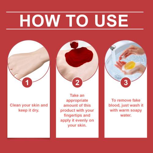 Washable Halloween Fake Blood