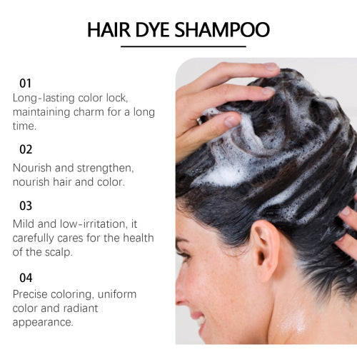 Black Hair Color Shampoo, Herbal