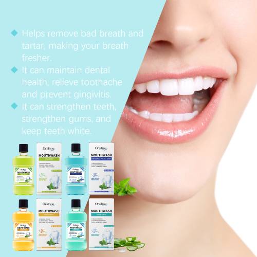 Fresh Breath Mouthwash with Aloe & Chamomile