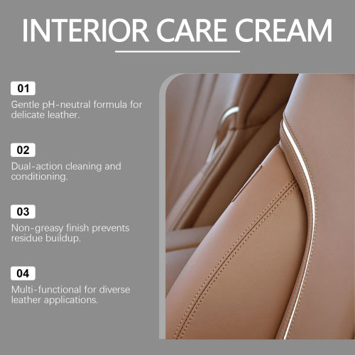 Leather Care & Cleaning Cream