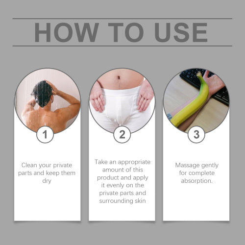 Men's Ginseng Aloe Massage Oil