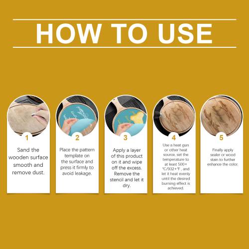 Wood Burning Paste