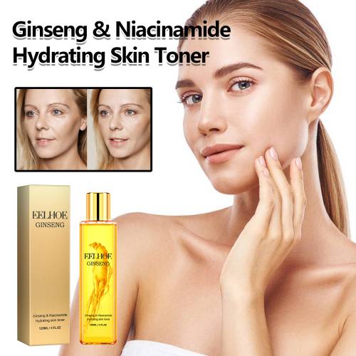 Ginseng Toner with Niacinamide, Non-Greasy