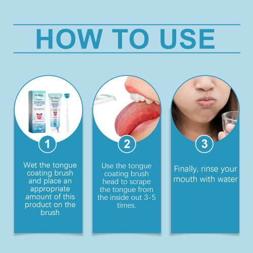 Tongue Cleaning Set with Tea & Honey