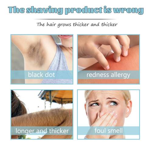 Gentle Hair Removal Spray with Allantoin & Rosemary