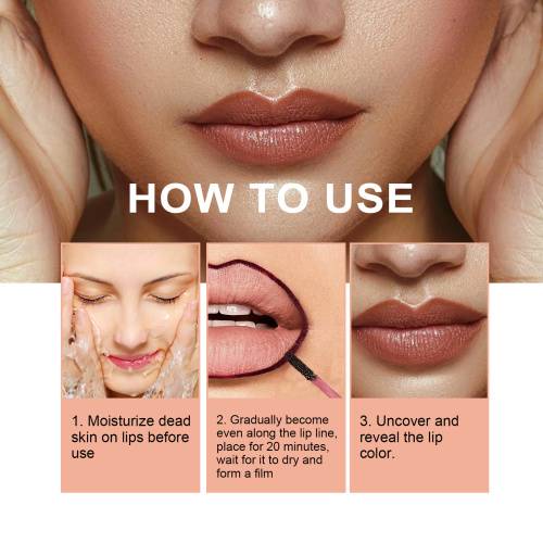 Peel-Off Lip Liner, Burgundy