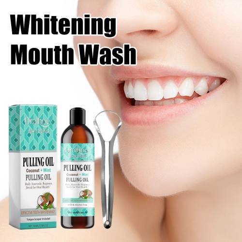 Coconut Mint Whitening Mouthwash