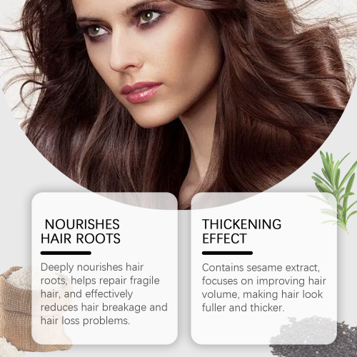 Black Sesame Hair Serum for Dry Ends
