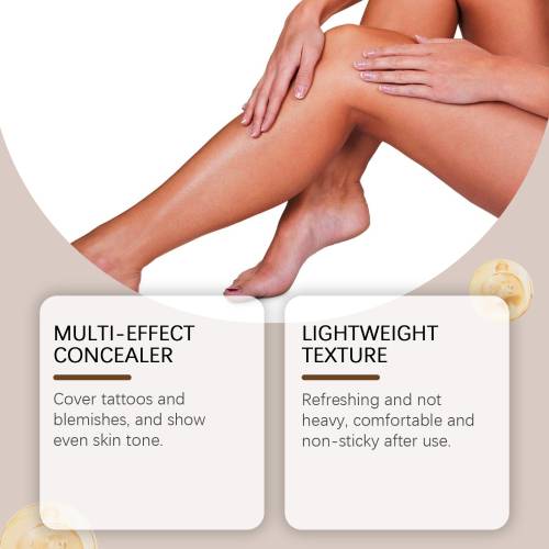 Body Foundation for Tattoos & Blemishes, Tan Shade