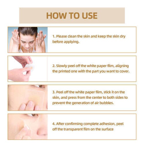 Skin Tone Concealer Patches, Waterproof