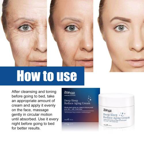 Overnight Face Cream with Ceramide & Silk Extract