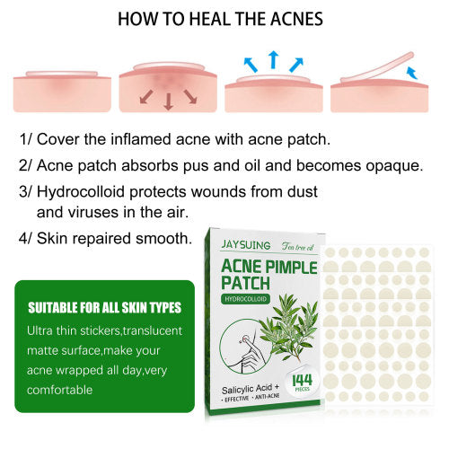 Invisible Tea Tree Calendula Pimple Patches