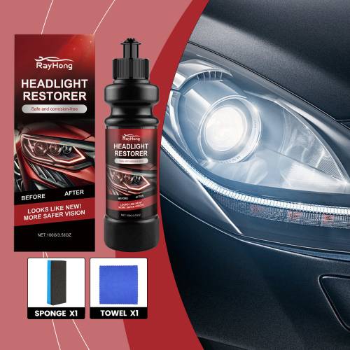 Headlight Repair Cream, Silicone