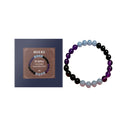 Purple Glass Crystal Bracelet