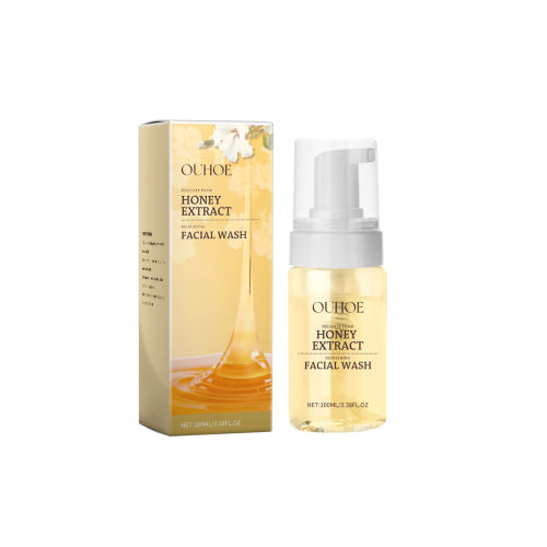 Honey Foam Face Cleanser with White Willow Bark
