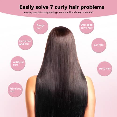 Hair Smoothing Cream with Rose Oil