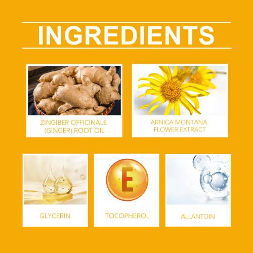 Ginger Body Massage Oil with Vitamin E