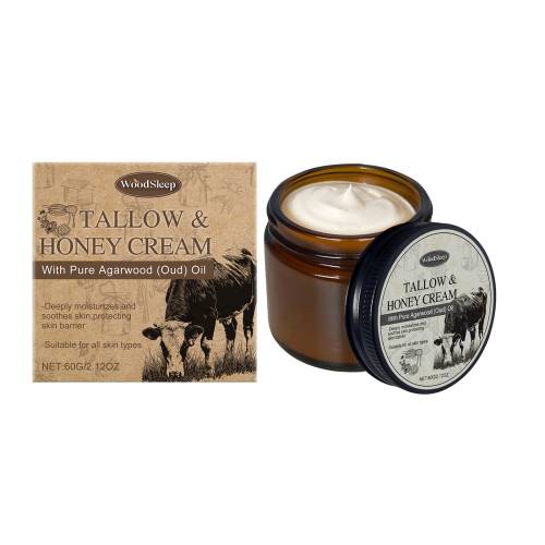 Tallow Honey Body Cream with Agarwood
