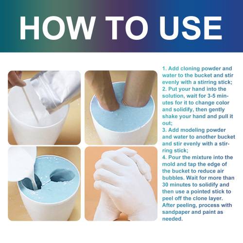 Hand & Foot Keepsake Casting Kit