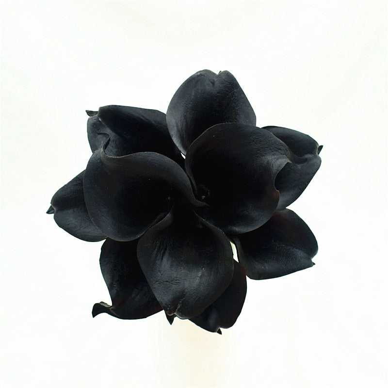 10-Piece Artificial Calla Lily Bouquet with 33 cm Stems