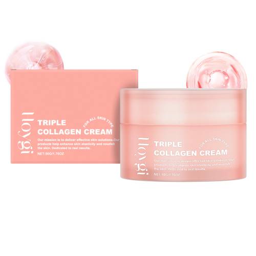 Collagen Moisturizing Face Cream with Shea Butter for Dry Skin