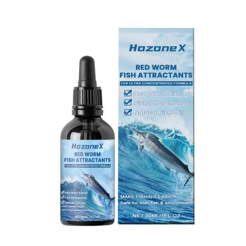 Red Worm Fishing Bait Attractant