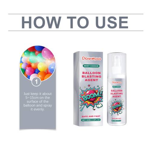 Latex Balloon Decor Spray