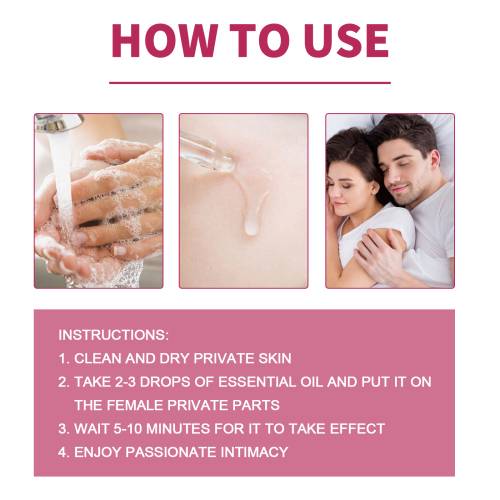 Women's Intimate Massage Drops