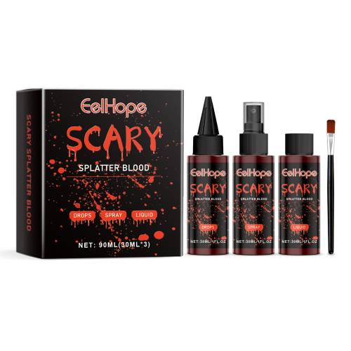 Halloween Fake Blood Set, Lifelike