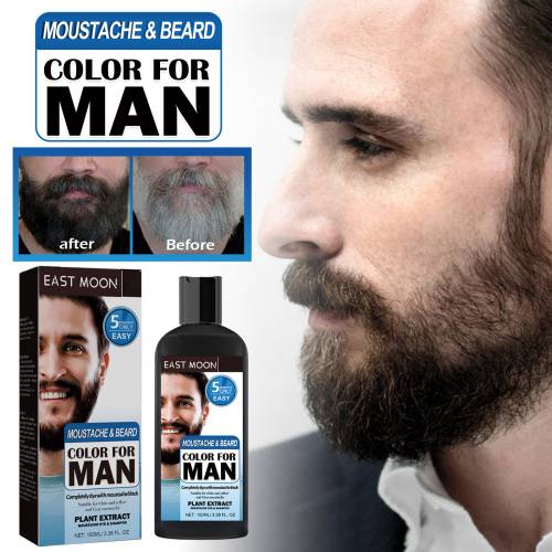 Black Beard & Hair Color Shampoo