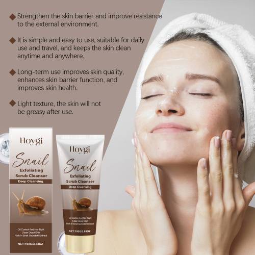 Snail Moisturizing Face Cleanser