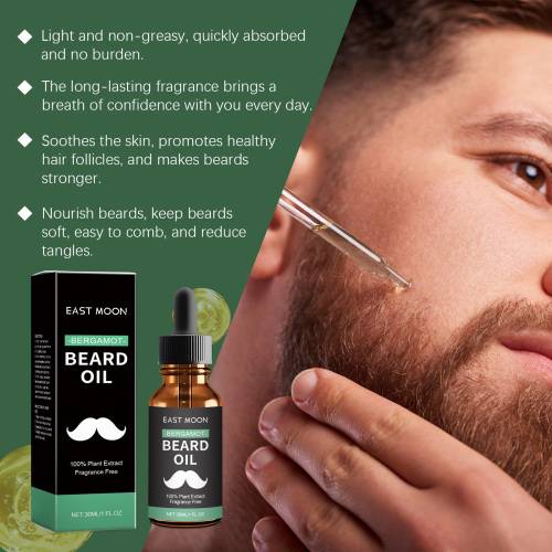 Bergamot Grapeseed Beard Oil