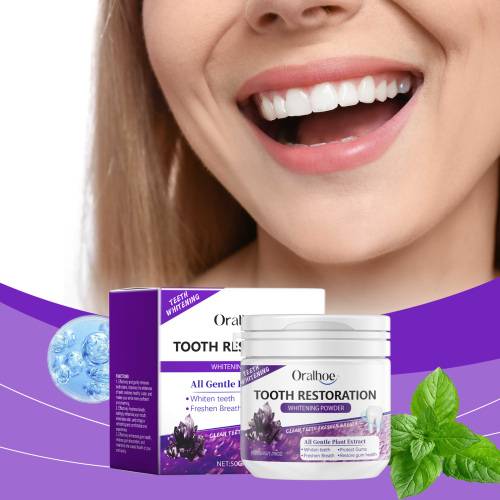 Purple Tooth Powder, Mint