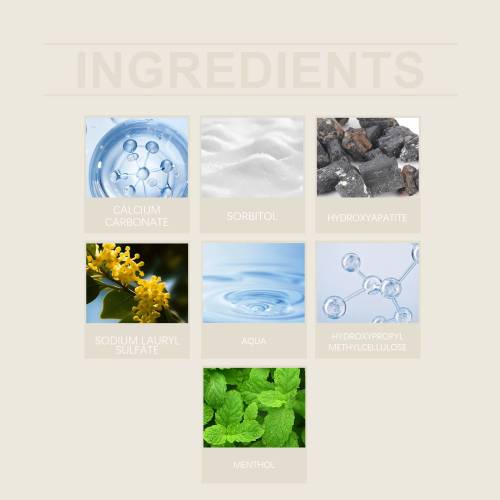 Hydroxyapatite Brightening Toothpaste