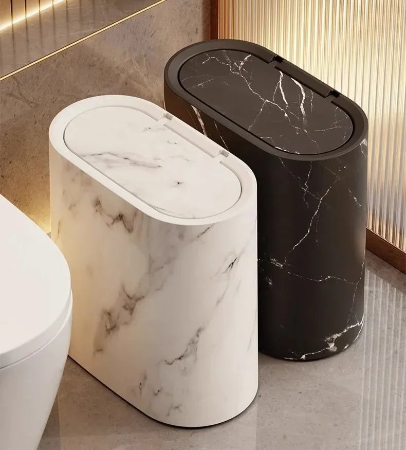 Nordic Marble Design Trash Can zavevo