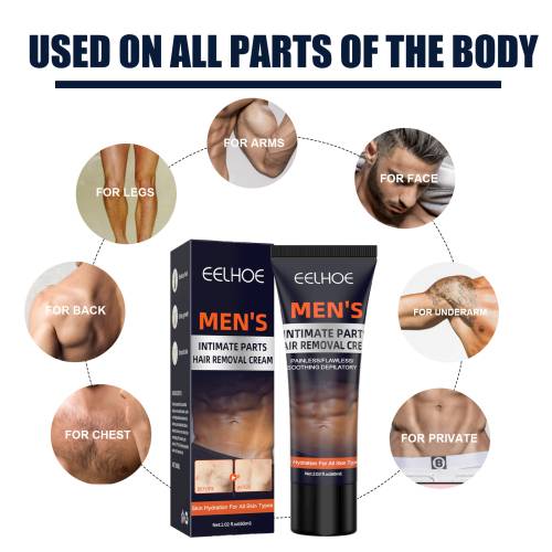 Men's Full-Body Hair Removal Cream, 60 ml