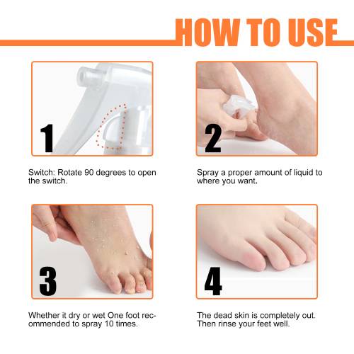Fruit Acid Foot Exfoliating Spray